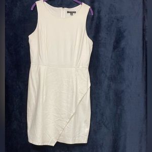 Off-White Asymmetrical  Dress